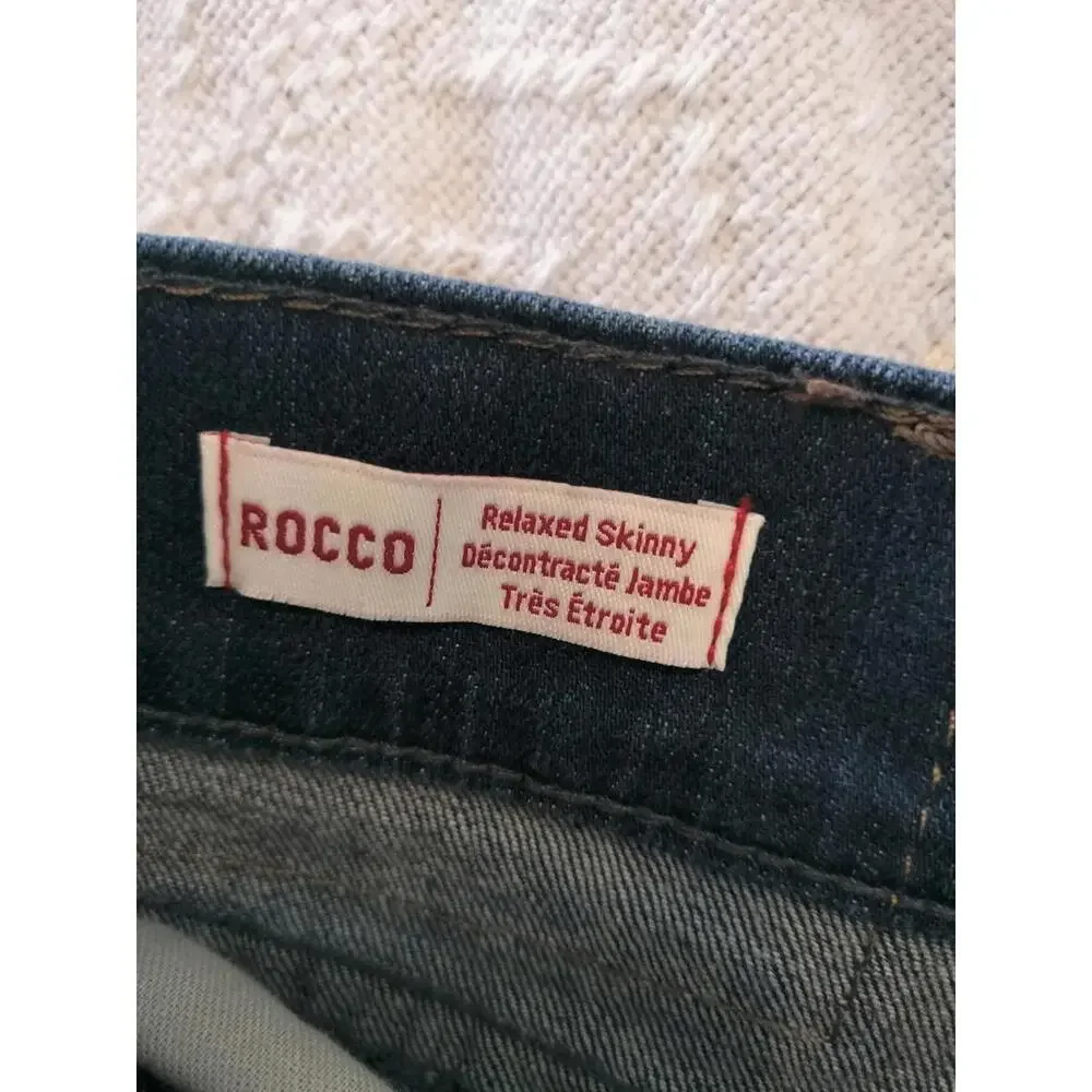 TRUE RELIGION Rocco‎ Relaxed Skinny Jeans Men’s 36x32 Dark Wash Standard
